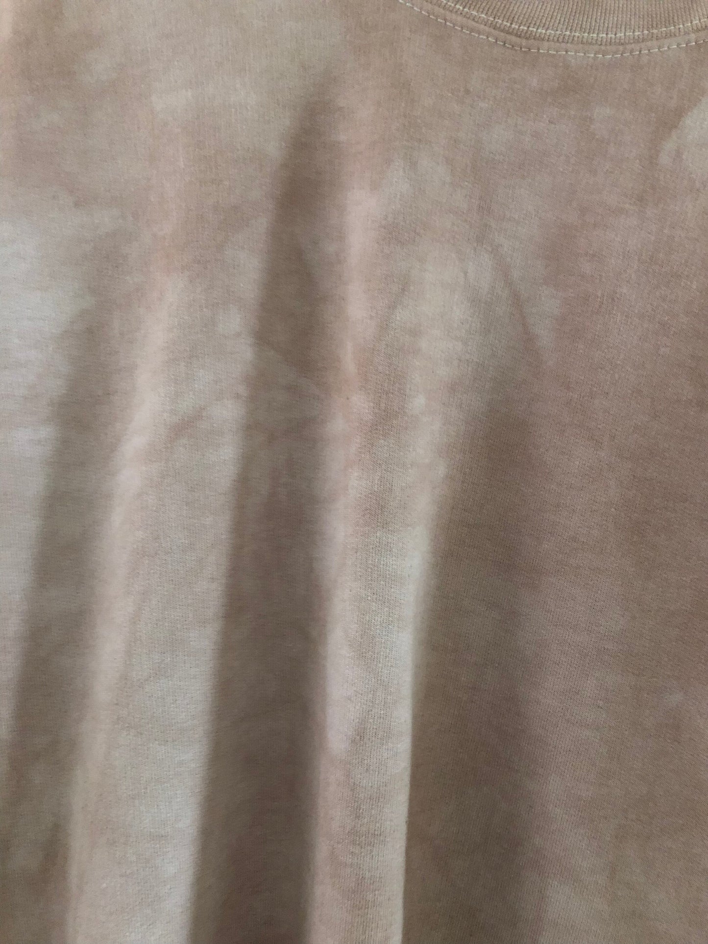 Camel Tie Dye Crew Sweatshirt