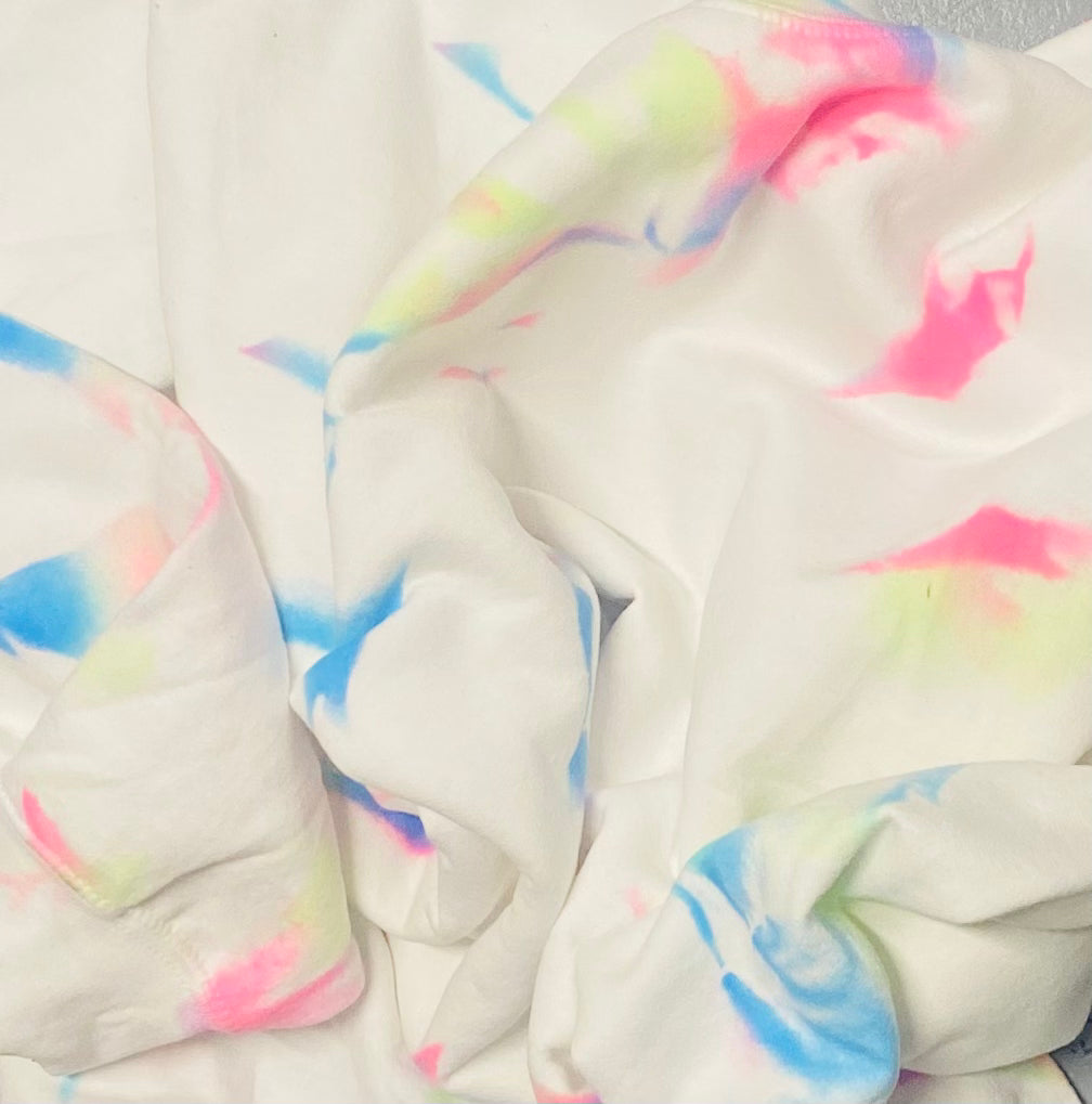 Neon crew sweatshirt
