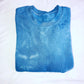 Sapphire Blue Dip Tie Dye Crew Sweatshirt