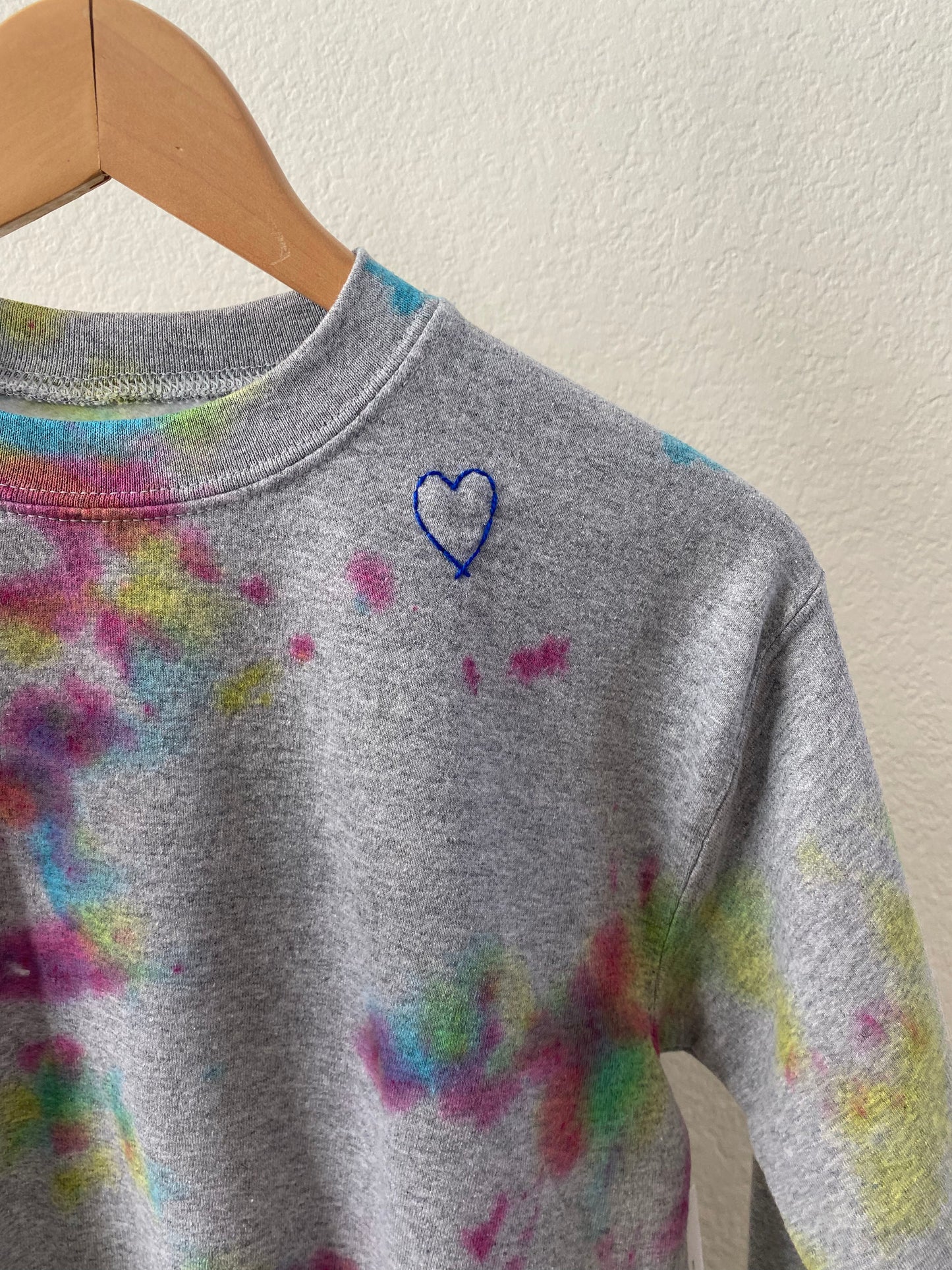 SALE- Kids Rainbow Sweatshirt Large